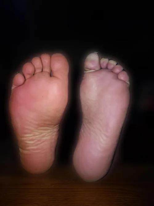 My bare soles, that's it for today, is it enough for you? ♥️ by Elegant-Morning-8580