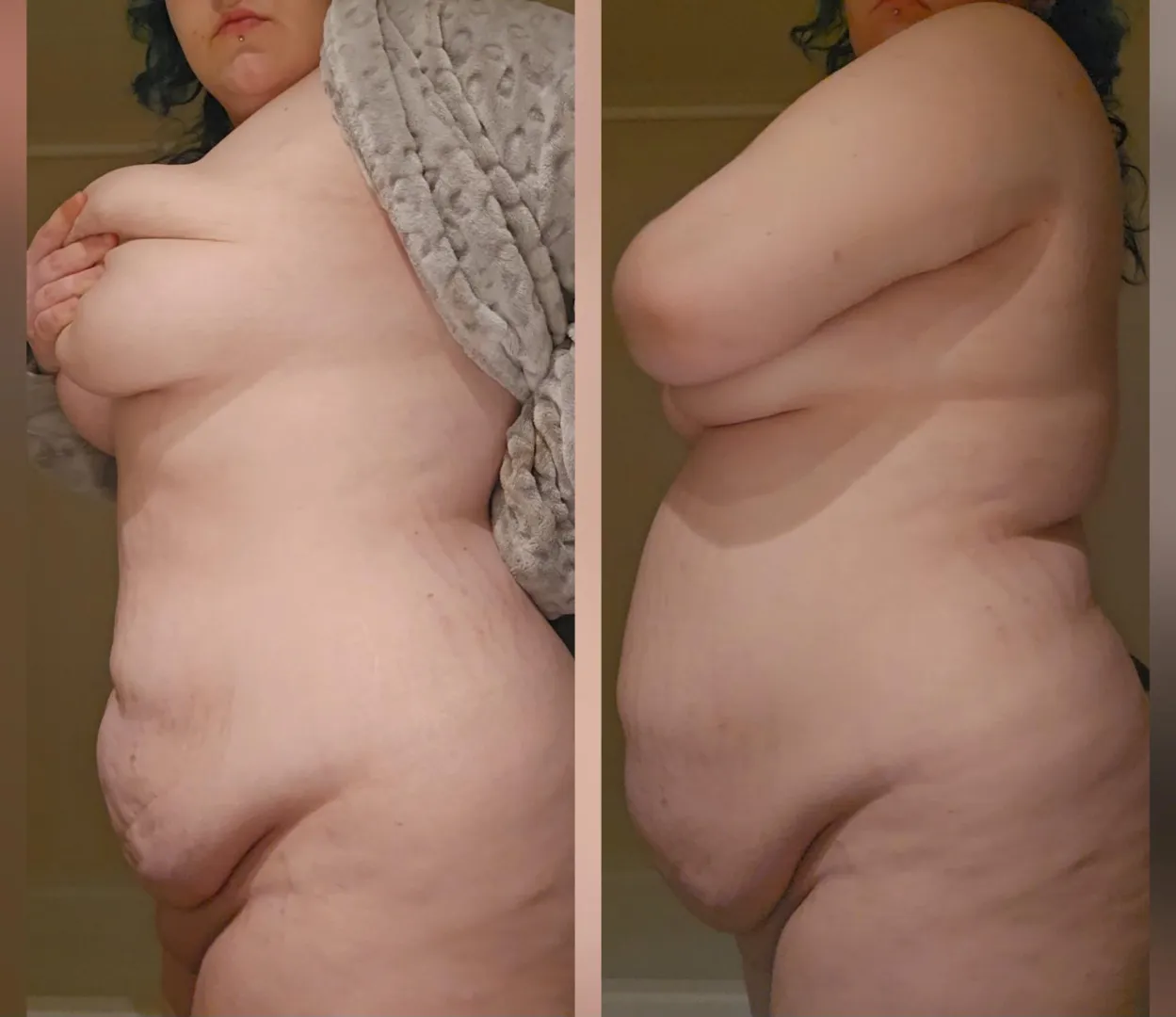 My belly after i ate a bunch of French toastCOME HELP ME GAIN WEIGHT in private XX posted by Baby_Ghoul0