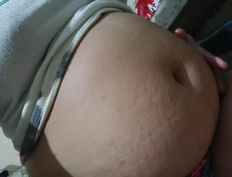 My belly is huge and that turns me on so much posted by akmv1312