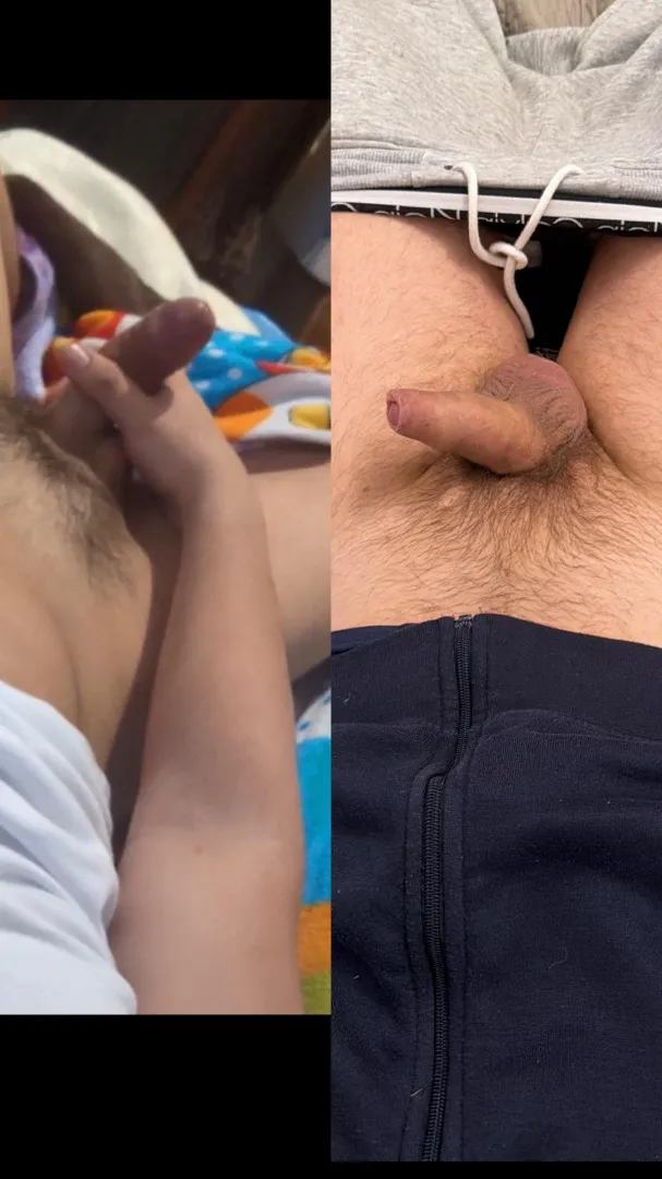 My bf and me . This is why I’m vers but always be a sub for him posted by Desperate-Video3583