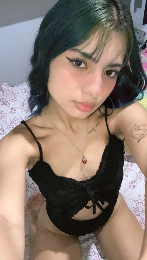 My blue hair but I am thinking about changing the color, what do you think it should be? by hopes_exodus