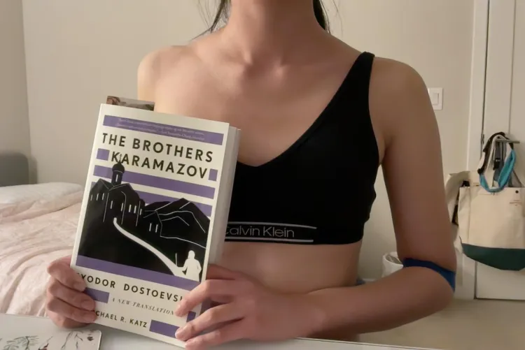 my book club is reading The Brothers Karamasov now. Have you read it before? Come listen to me yap about it. by booknook3