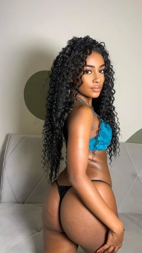 My booty completely swallows this thong by SweetFlirtin