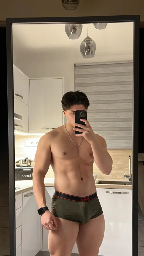 My bulge was really showing here… by HornyKrakenOverdrive