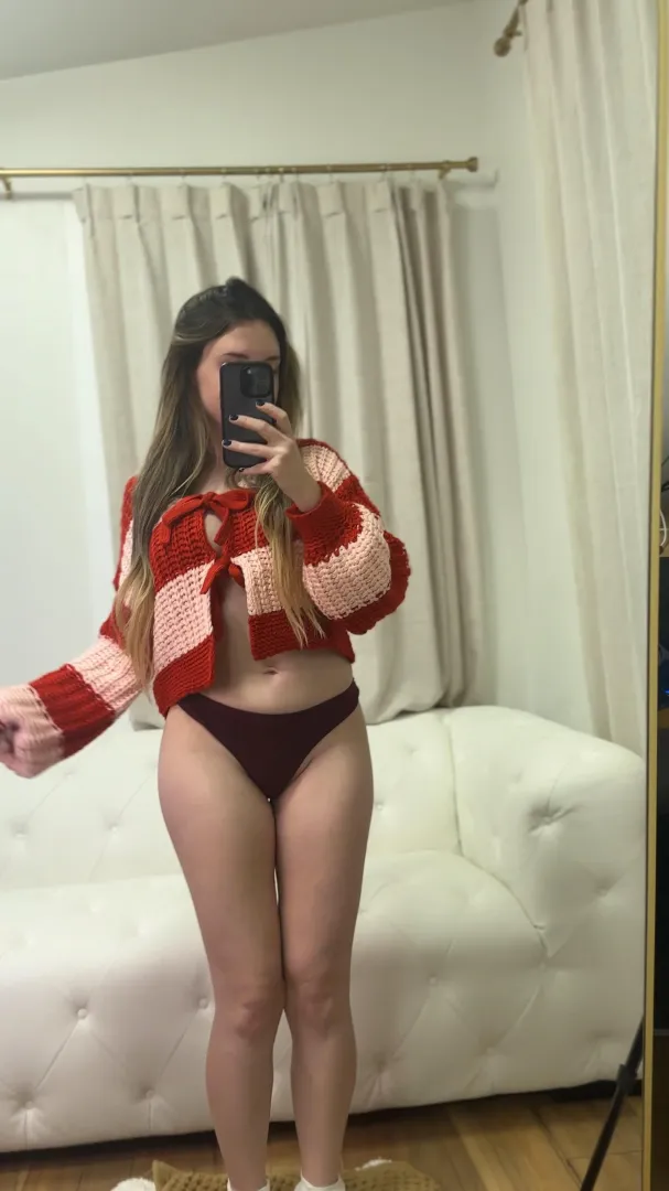 My cat loves peaking out of the panties posted by PureNina