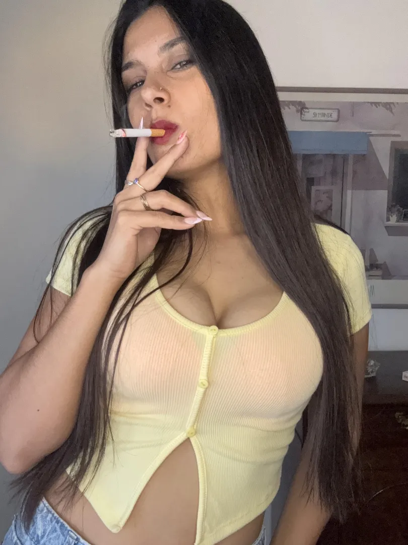 My cigarette feels better when I know you’re watching me posted by beckylovve