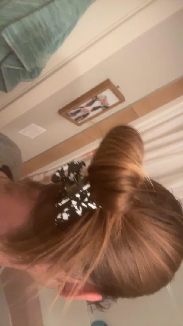My claw clip bun would probably look better with a cumshot from you posted by cherryblossomcrash