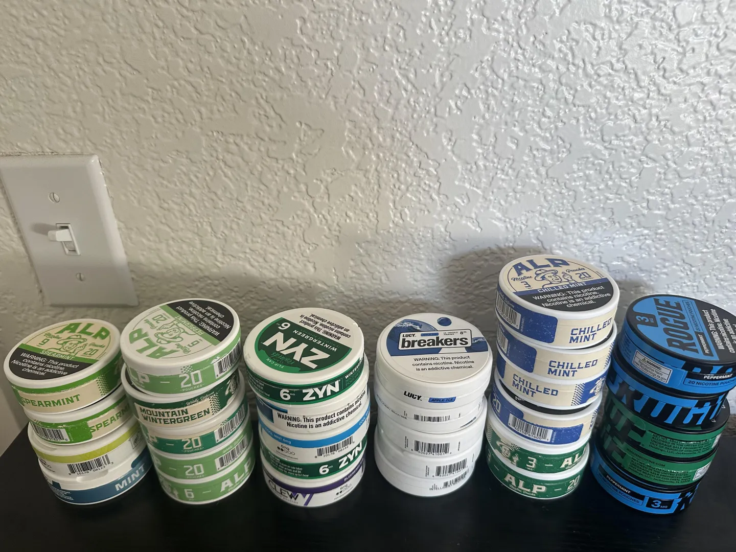 My current pouches. Any recommendations? posted by hockeyfan1998