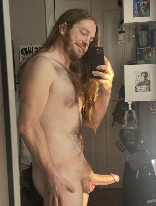 My dick catching the sunlight, going Super Saiyan  by ImJustHereF0rFun