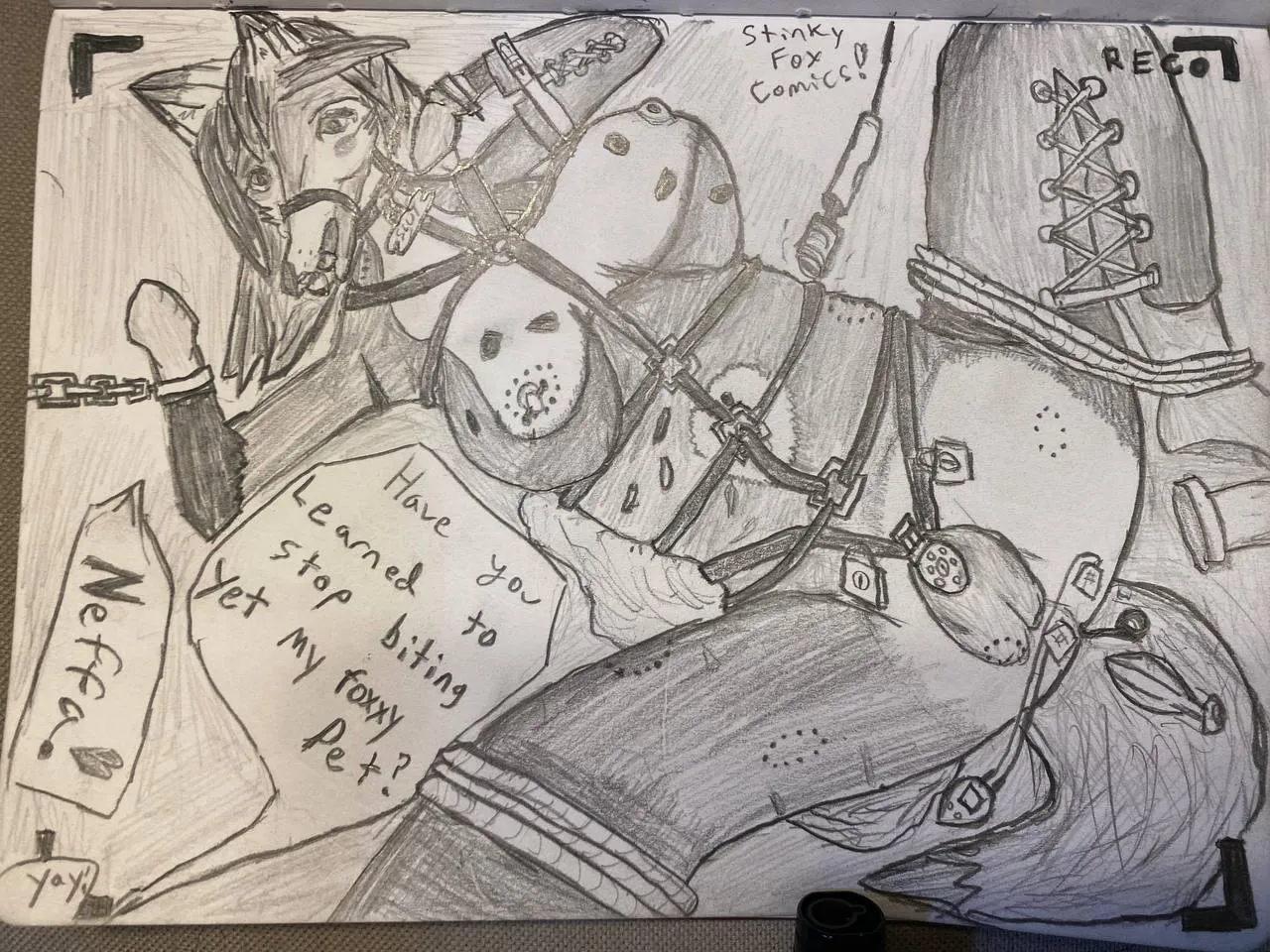 My dream session Lola [F] (StinkyFoxcomics) posted by StinkyFoxComics