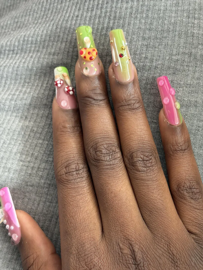 My fairy nails posted by Ok-Split1926