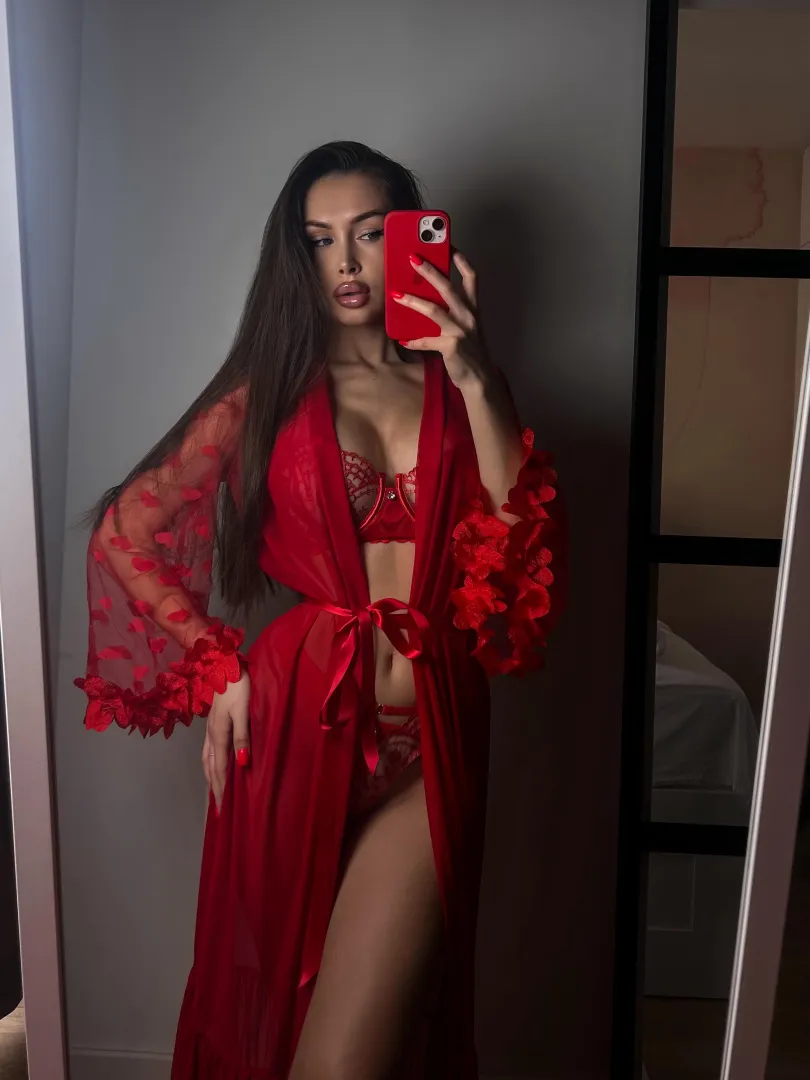 My fav red set and my fav beautiful robe  posted by marrishows