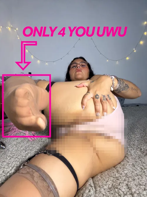 My feet are practically see-through nylon, and I'm sweating so much taking these photos. Someone should take care of that, and it should be you by Choice-Necessary-994