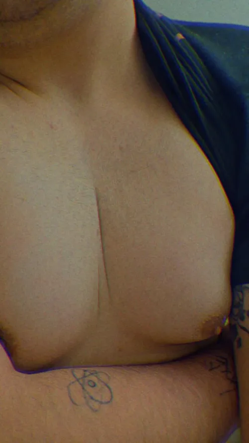 My first post :3 i'm 5 months in on HRT. Titties are growing in nicely by AtlasThePossum