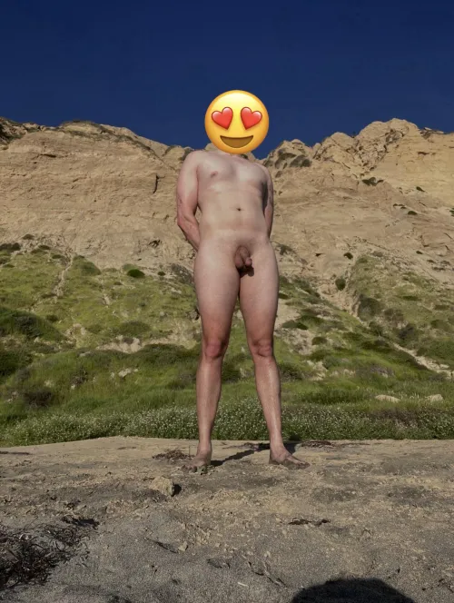 My first time at a nude beach :) It’s beautiful by Rough_Attention2497