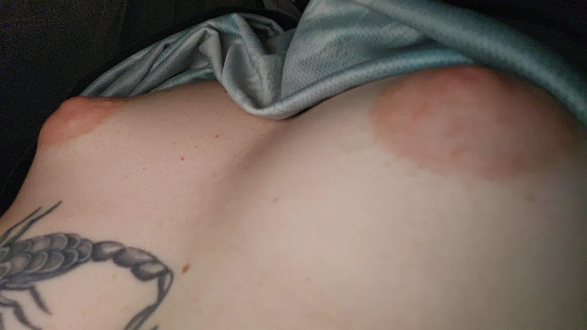 My first titty pic, please be nice to them! posted by mieleve