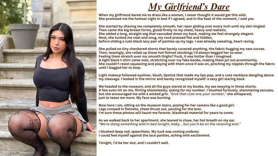 My Girlfriend's Dare by missavantikaxo