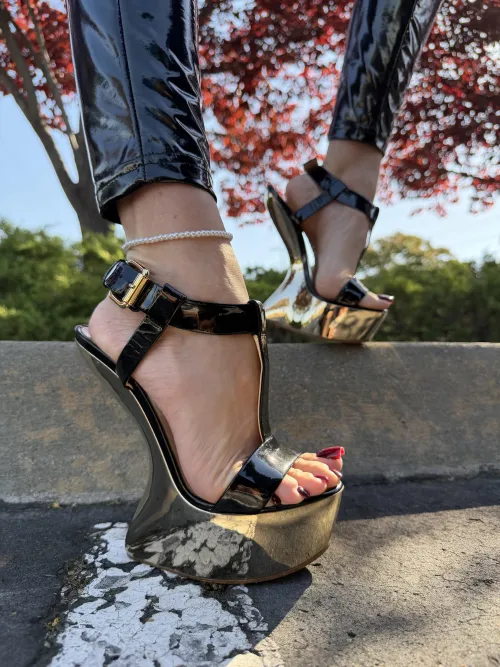 My gorgeous Zanotti wedges ❤️ Do you like? by IamyourLisa