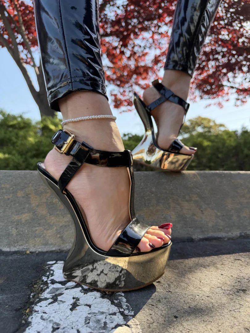 My gorgeous Zanotti wedges ❤️ Do you like? posted by IamyourLisa