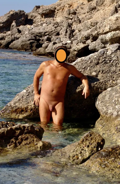 My Greek summer. Crete, Chora Sfakion, Filaki beach. by Rude-Rip-5356