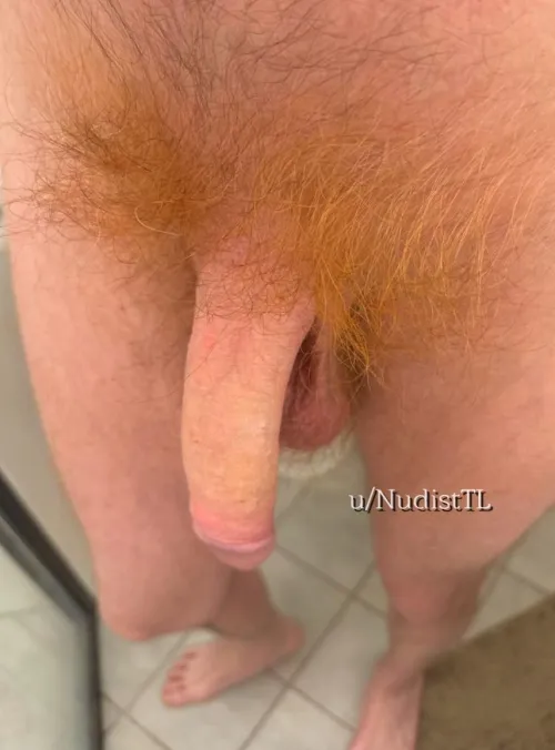 My hair is long and orange. Hot or not ? ❤️ by NudistTL