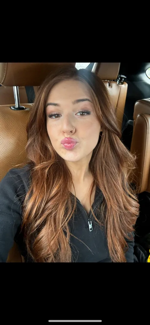 My hair matches the car seats lol posted by lilfoxybaby