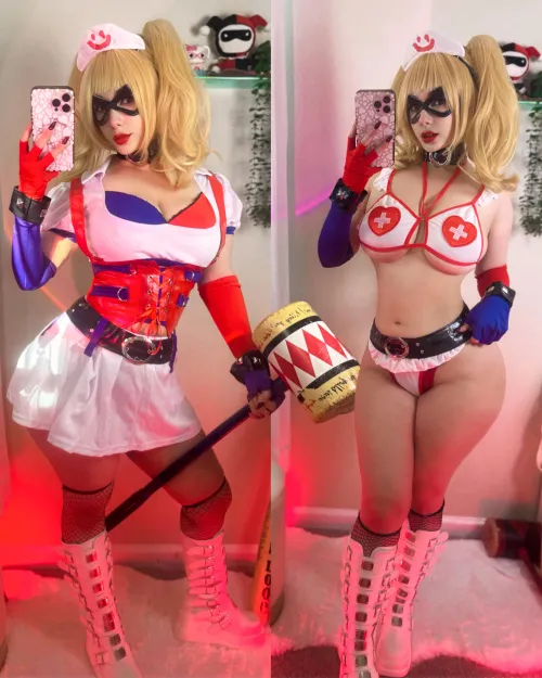 My Harley Quinn cosplay :3 (self) by chanelflores