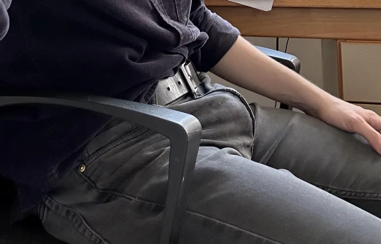 My jeans bulge side by AlexKnabe22