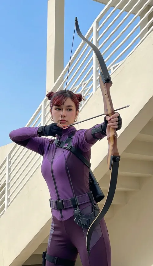 my kate bishop cosplay (luna) by evildollxx