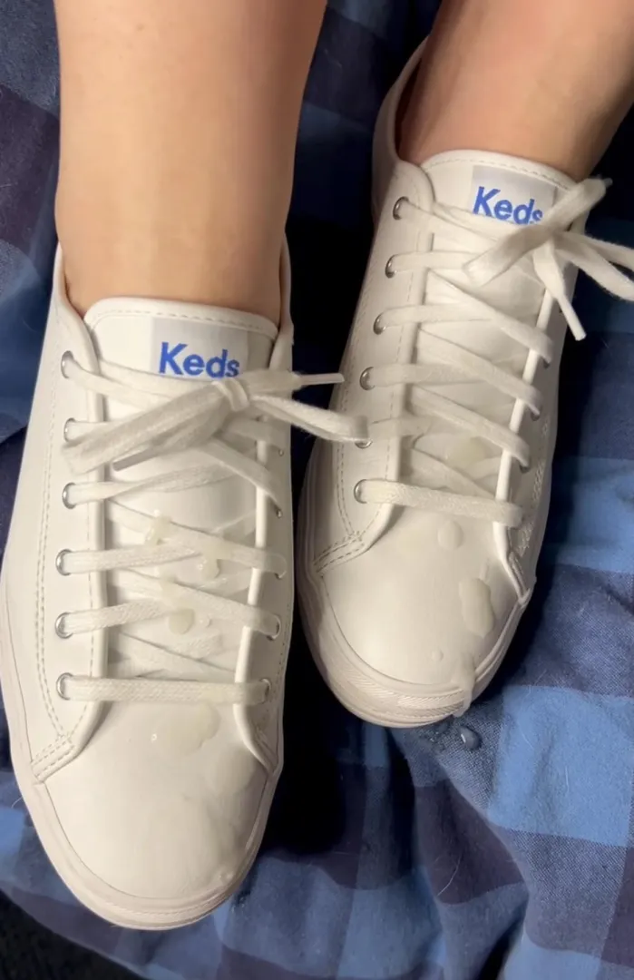 My Keds got a little messy posted by Lilyruns6miles