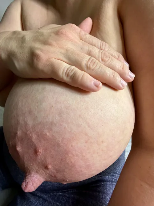 My little finger vs the nipple by AngelNextDoor