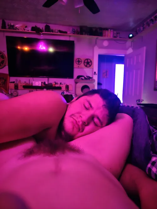 My man is his place. Anyone else want to take over his place between my legs tho? We're in an open relationship. [F20] by NightingDove