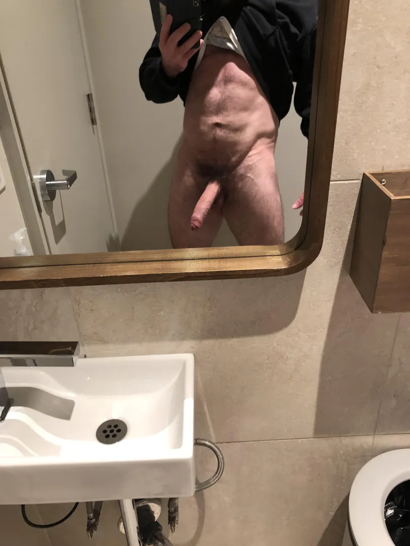 My natural penis at full mast posted by baitbus666
