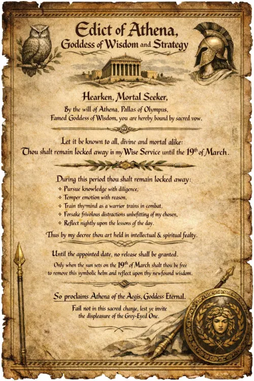 My new locked sissy signed the below contract to be locked for a week  by Godess_Athena_