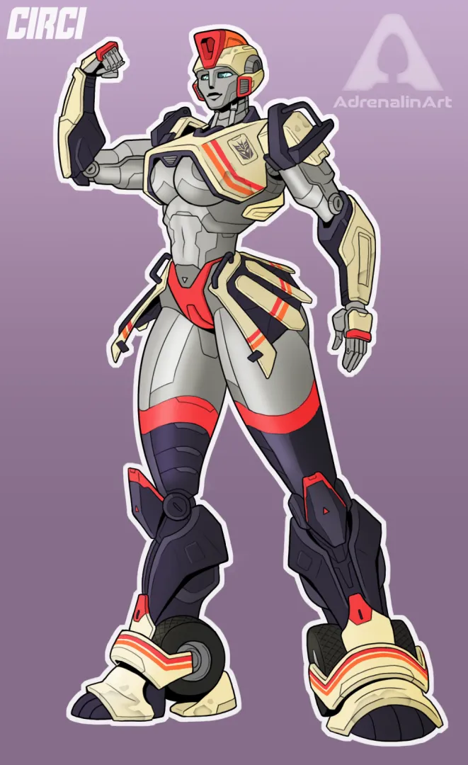 My oc, Circi by @adrenalinart.bsky.social posted by Bad_account_close