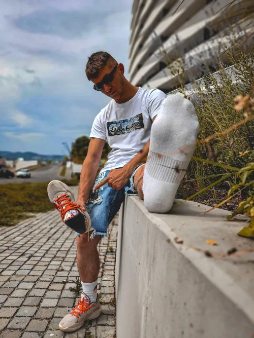 My old man tried grounding me despite being 21 already. So I did the next best thing and used his body to go skating with my buddies.They didn't mind hanging with me in his body and get this, my dad's body actually got some of the cute skaters to sniff by FroggyZorua48