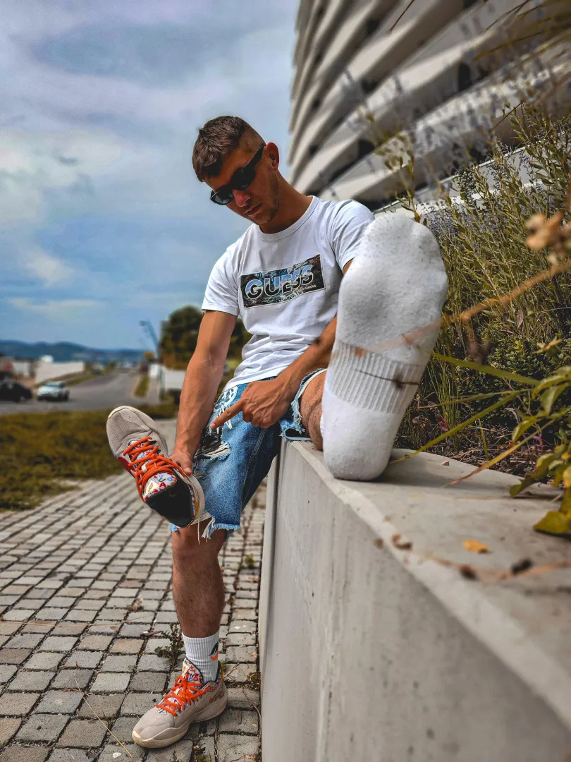 My old man tried grounding me despite being 21 already. So I did the next best thing and used his body to go skating with my buddies.They didn't mind hanging with me in his body and get this, my dad's body actually got some of the cute skaters to sniff posted by FroggyZorua48