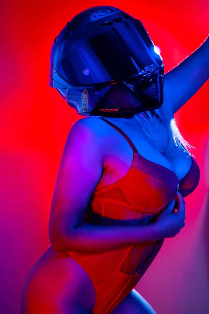 My outfit for the Valentines Day ride next week ❤️ posted by gixxerbarbie