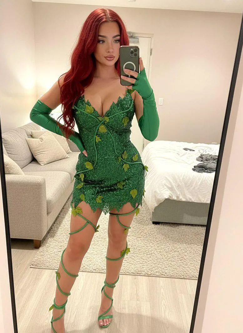 my own version of poison ivy cosplay (lily) posted by GoldenBlisss