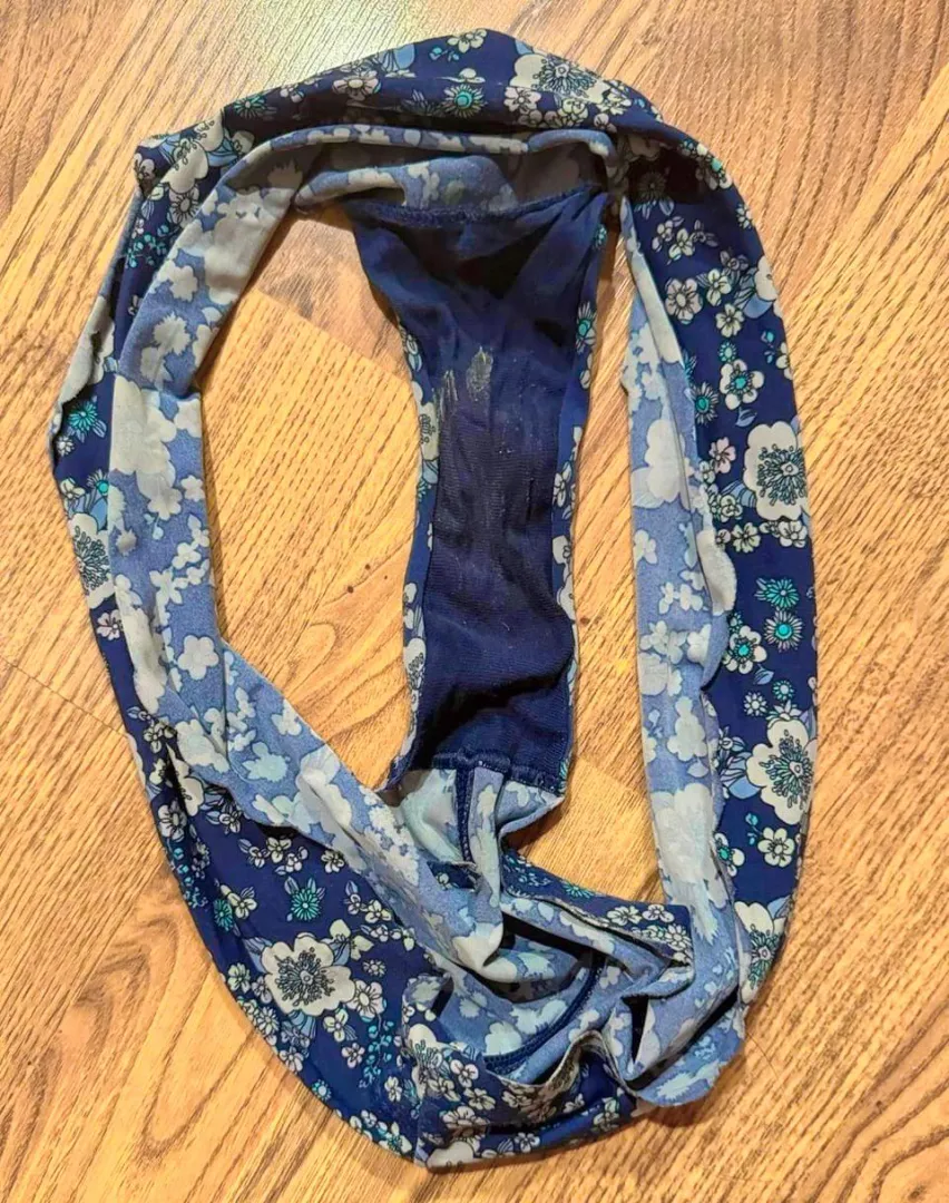 my panties after my yoga class posted by nalgonapawgmommy