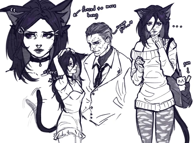 My pc and avery :3c by Mobile-Concert1229