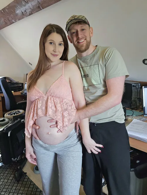 My pregnant wife's body is just getting hotter & hotter  She has freshly shaved her pussy this morning & she is dying to show it off!  Come & take a look as we get horny together  by Next-doorNudists