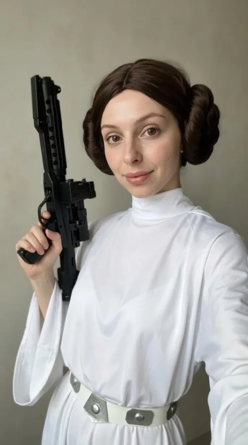 My Princess Leila cosplay (Sofia) by Maid2Please