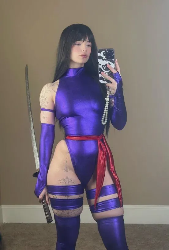 My Psylocke cosplay attempt (LeesiBB) posted by TheRealKhaleesiBB