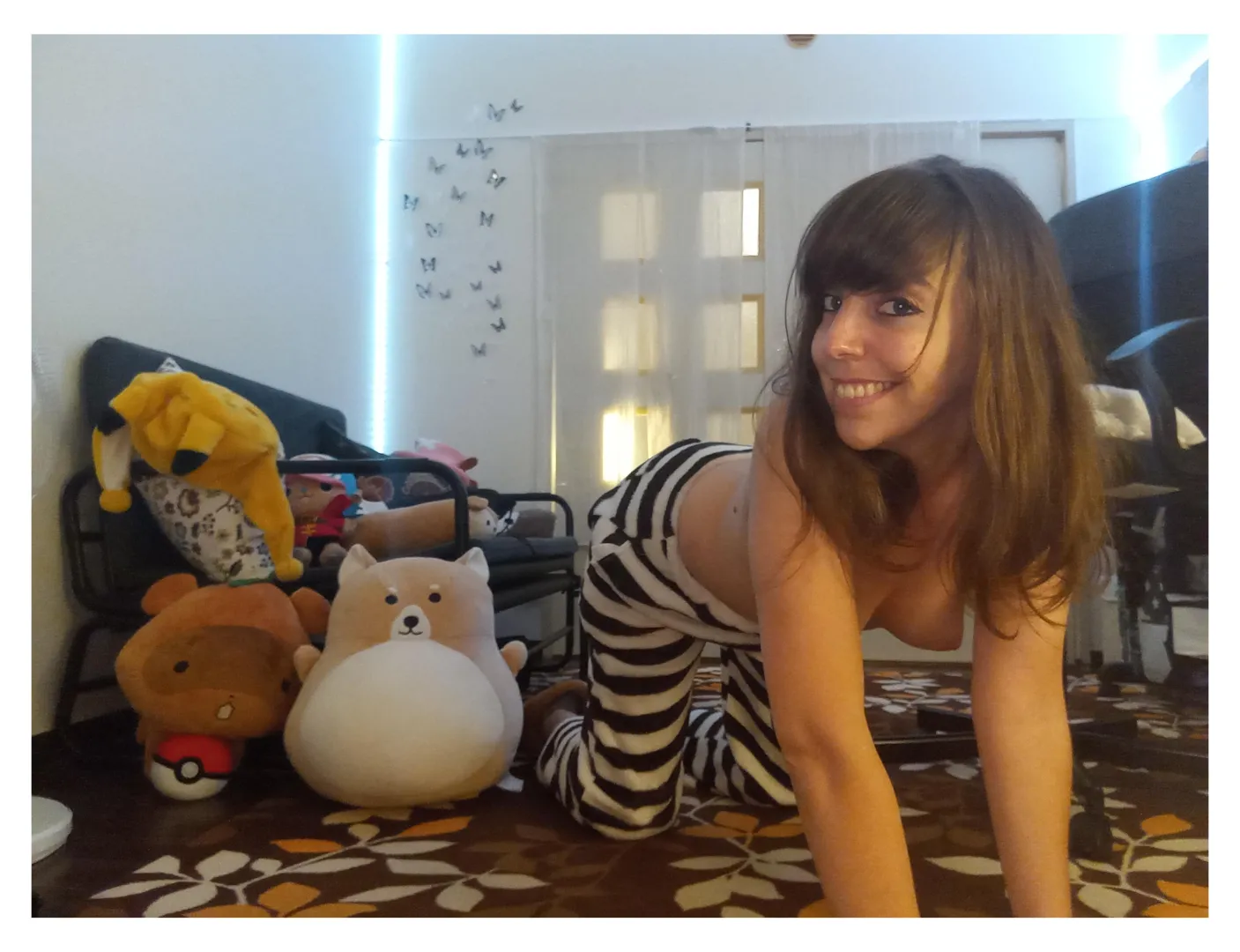 my pyjama pants but that doesn't mean it's time for sleep. posted by amy__chan