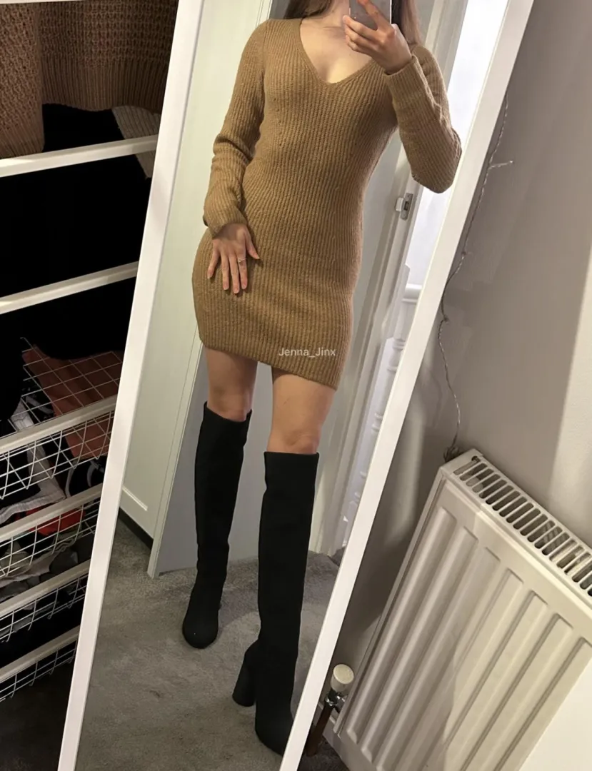 My sexy boots and dress combo posted by jenna_jinx