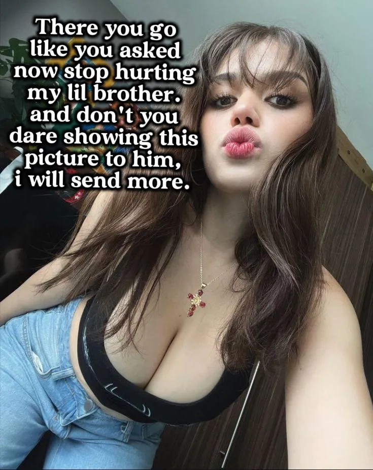 My sis and bully deal. posted by wolfiethebad