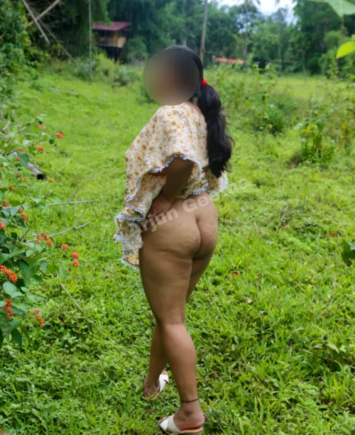 My Slut wife enjoying nature by Acceptable_Ad7597