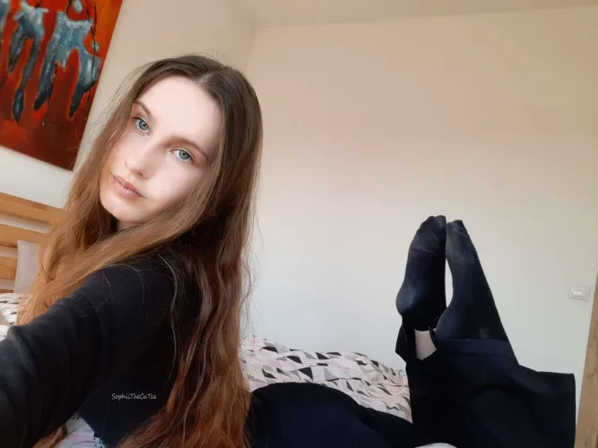 My socks are spoiled… just like me. by SophiiTheCuTea