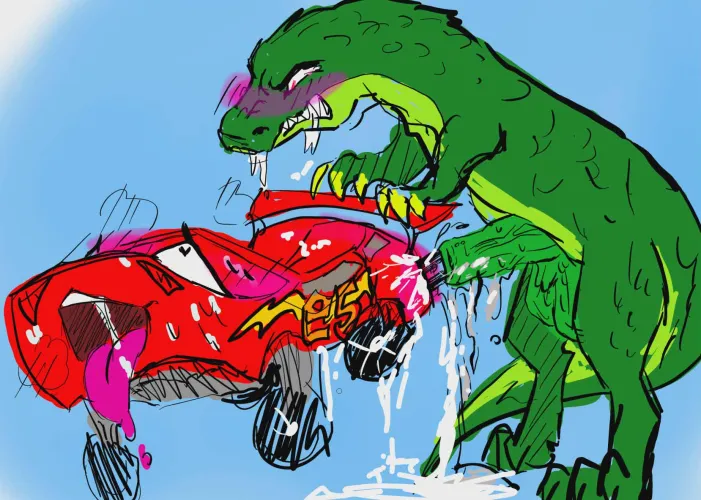 my strange creation  by Fortmondelo